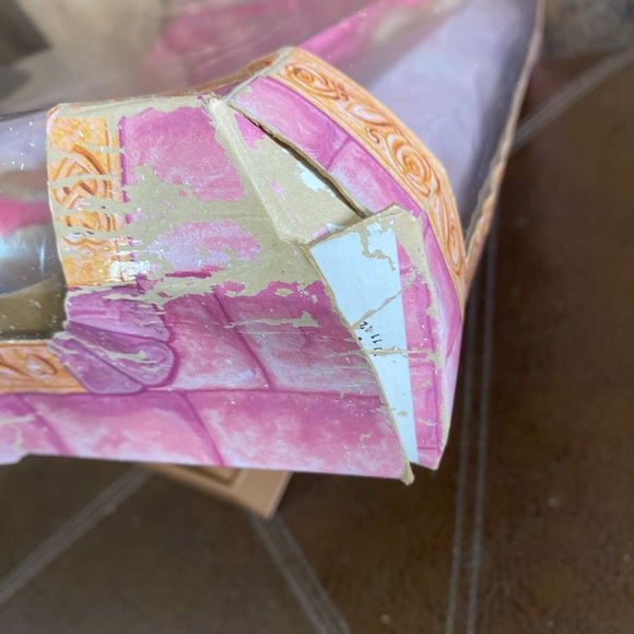 Rapunzel Barbie Doll 26757 Vintage Mattel 1999 Pink Dress Box Damage New - Picture 15 of 15